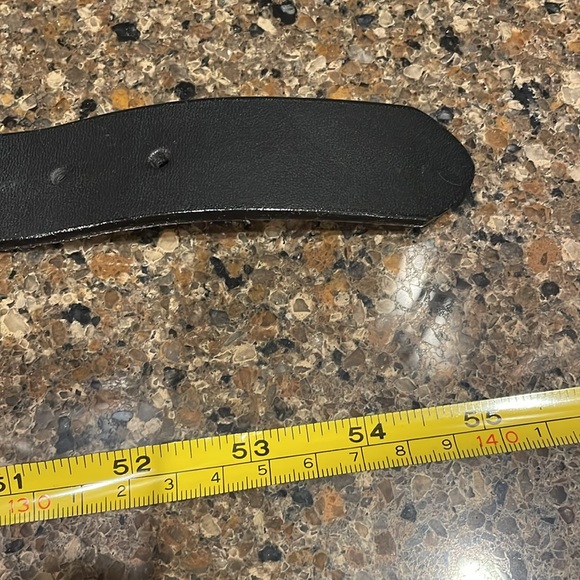 Redwing Leather Black Belt Style 96519 Gold Buckle Size 50 Excellent Condition - Picture 9 of 9